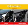 Для Toyota Corolla E210 2022 ABS карбоновая рамка приборной панели автомобиля, накладка, наклейки, аксессуары для украшения интерьера