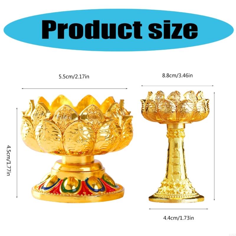 62KD Подставка для лампы-гхи Лотос Подставка для стола Домашний декор