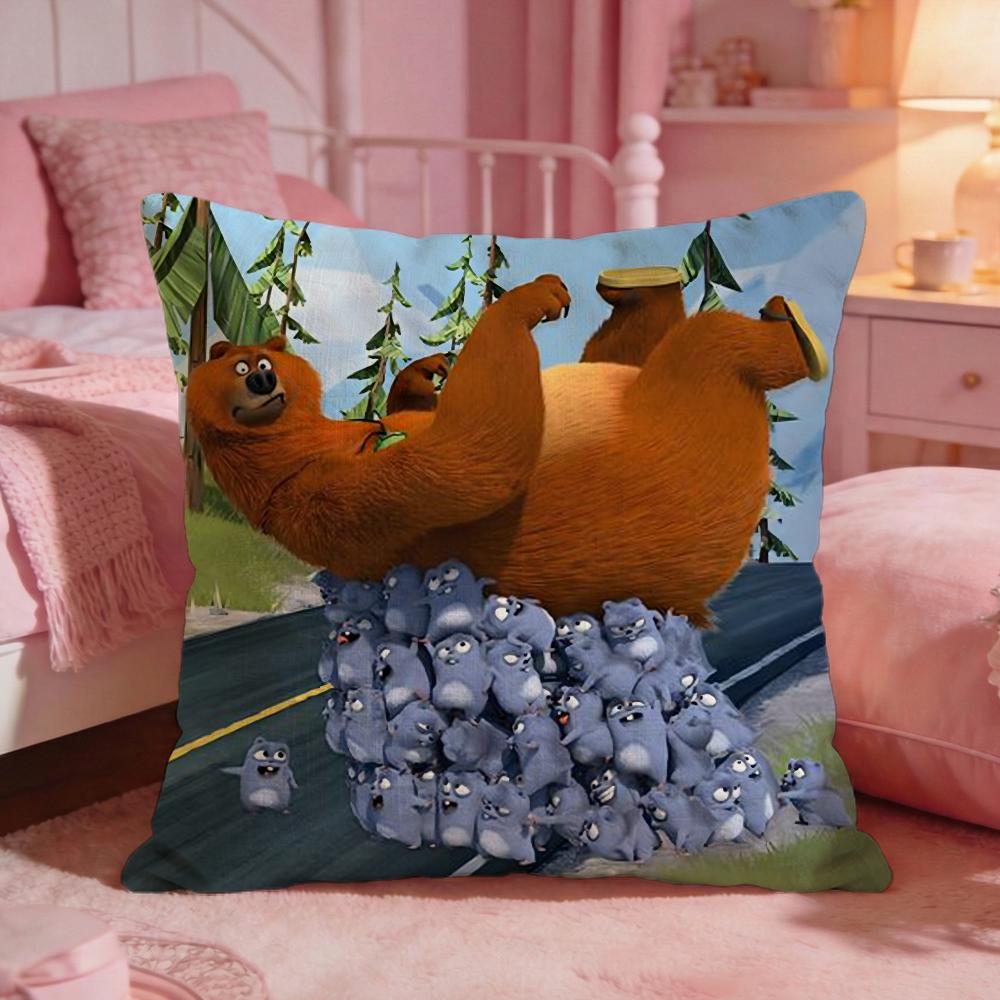 GGrizzy the Lemmingss Cushion Cover Premium Comfort Reversible Pillow Cove Two in One Design for Any Room Car Interior