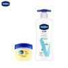 Набор Vaseline Нежный лосьон для тела и Бальзам для губ «Карамельный пудинг»