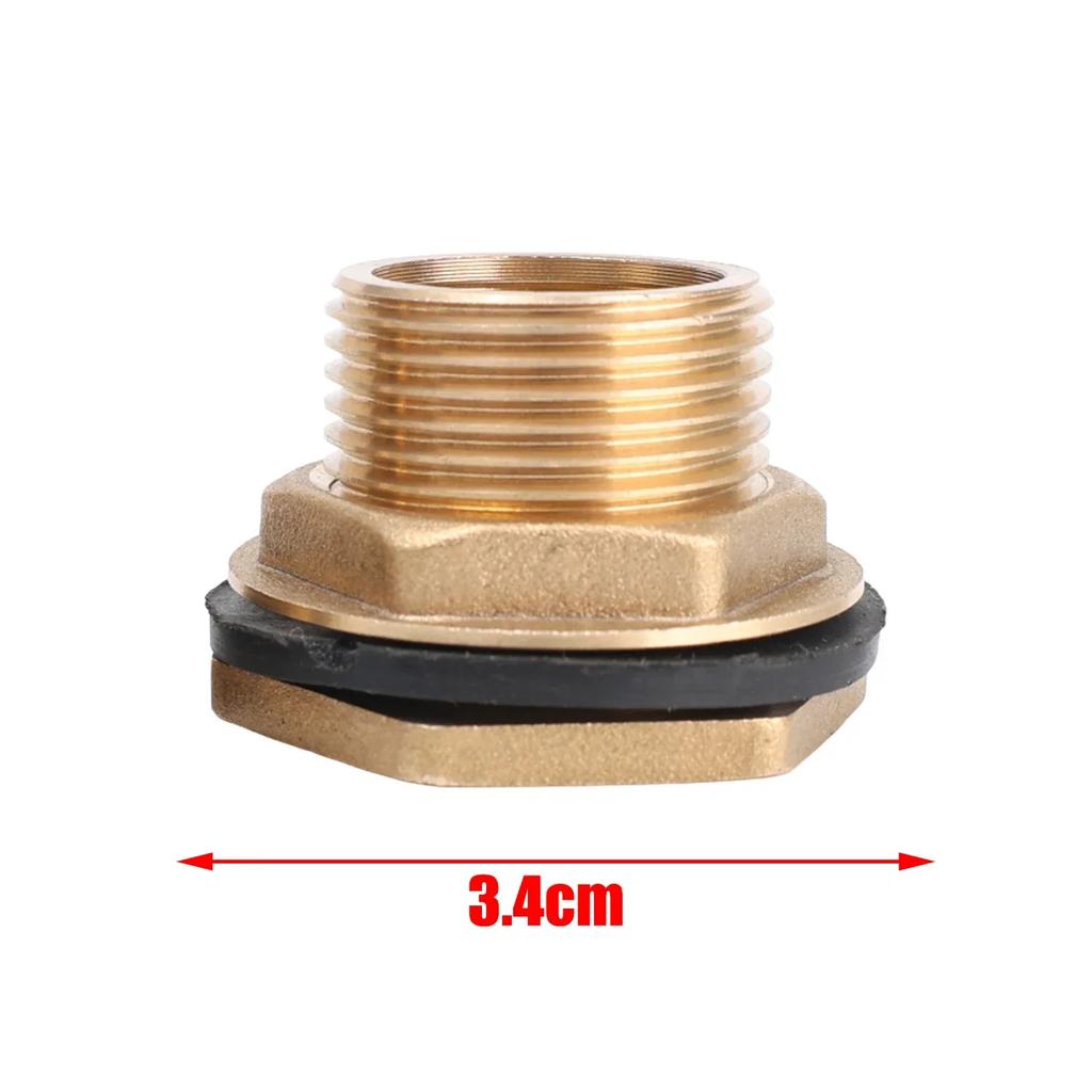 1-6PCS Water Tanks Tap Connector Brass Tap Click-Lock Hose Buckets Joint Adapter Water Pipe Connector Garden Irrigation Fitting