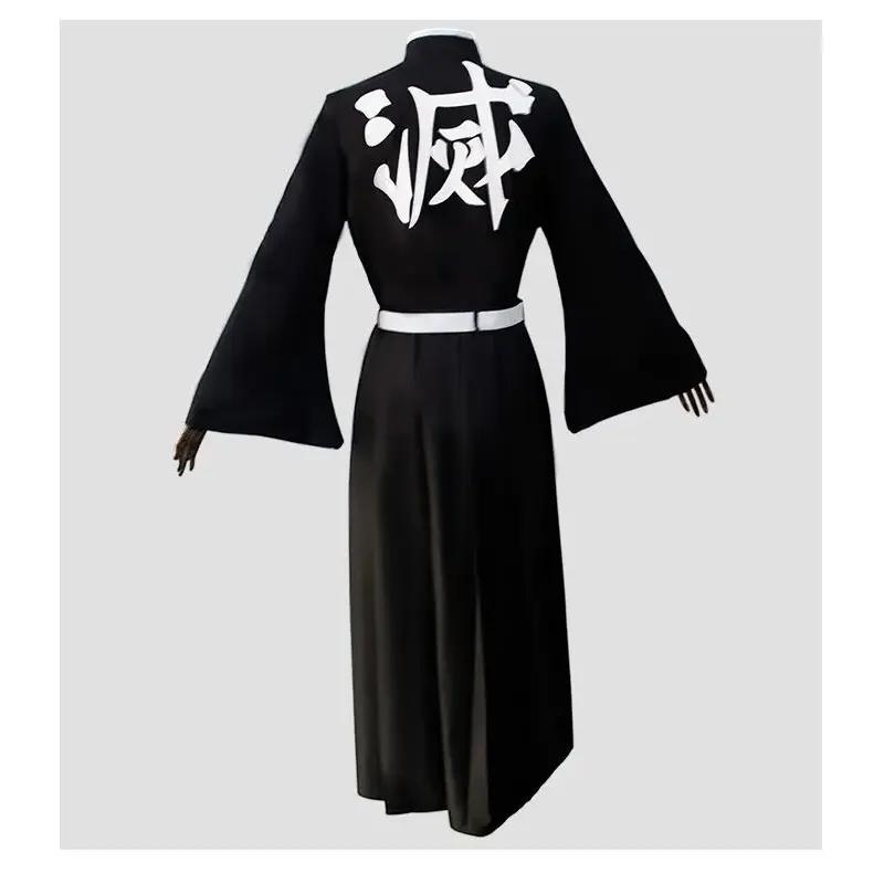 Убийца Демонов Tokitou Косплей Muichirou Костюм Платье Для Взрослых Аниме Kimetsu Tanjirou Хэллоуин Одежда Парик Костюмы