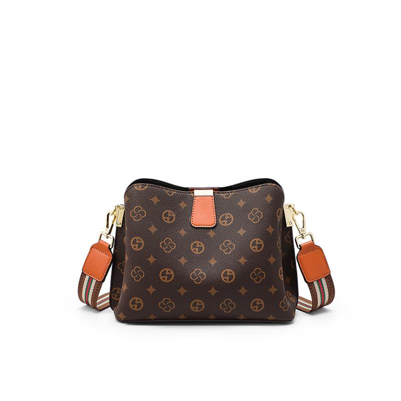 Сумка-ведро Осень и зима Новая модная женская сумка через плечо Большая вместительная сумка для мам Сумка на плечо для пресбиопии