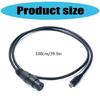 Адаптер Type C к 3-контактным XLR, кабель USB Type C к 3-контактным XLR, стереозвук, штекер к 3-контактным XLR, штекер/гнездо, кабель-конвертер