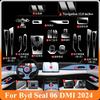 Для Byd Seal 06 DMI 2024 Аксессуары для салона Пленка прозрачная TPU PPF Панель переключения передач Центральная консоль Защитная наклейка от царапин