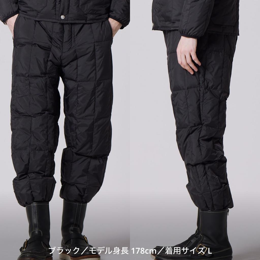 Пуховые брюки Taion 131PTWK песочно-бежевые