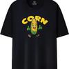 Corn Unisex Word Pattern T-Shirt