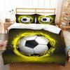 Горячие продажи, футбольное постельное белье, костюм, уникальный дизайн, набор пододеяльников, футбольная кровать, одежда из полиэстера, домашний текстиль, мужской пододеяльник одного размера