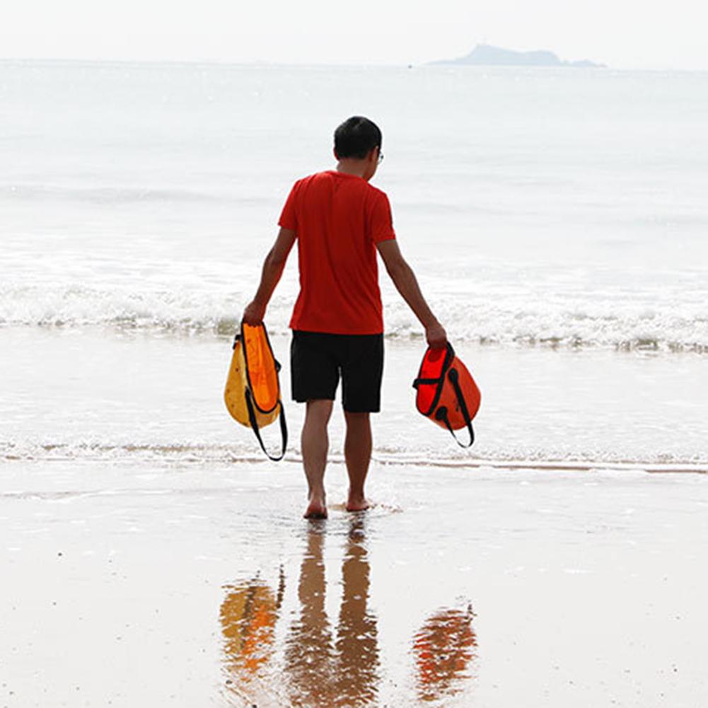 20L Fishing Folding Bucket Waterproof Camping Bucket Bag Multifunction Lightweight Fishing Bag Quick Drying for Outdoor Camping