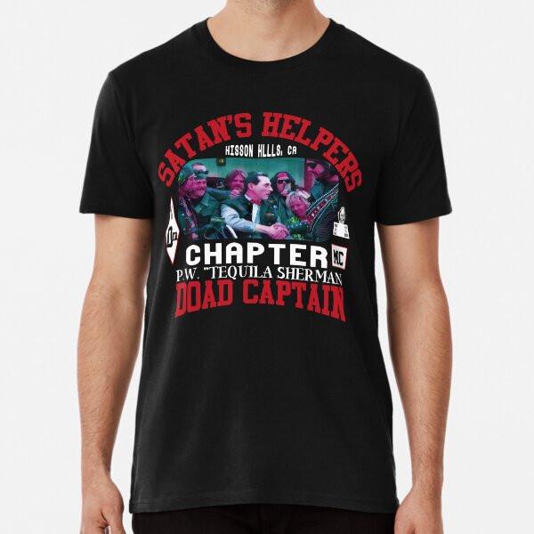 Pee Wee and the Satan's Helpers Road T-Shirt S-5XL Best T-Shirt