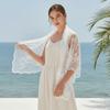Breathable Floral Headwrap Lightweight Long Lace Scarf Neck Wrap Summer Hijab  Travel Photoshoot