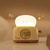 Kid Alarm Clock LED Night Light Digital Clock Children's Sleep Trainier For Home Bedroom Bedside Cute Temperature Display Reloj