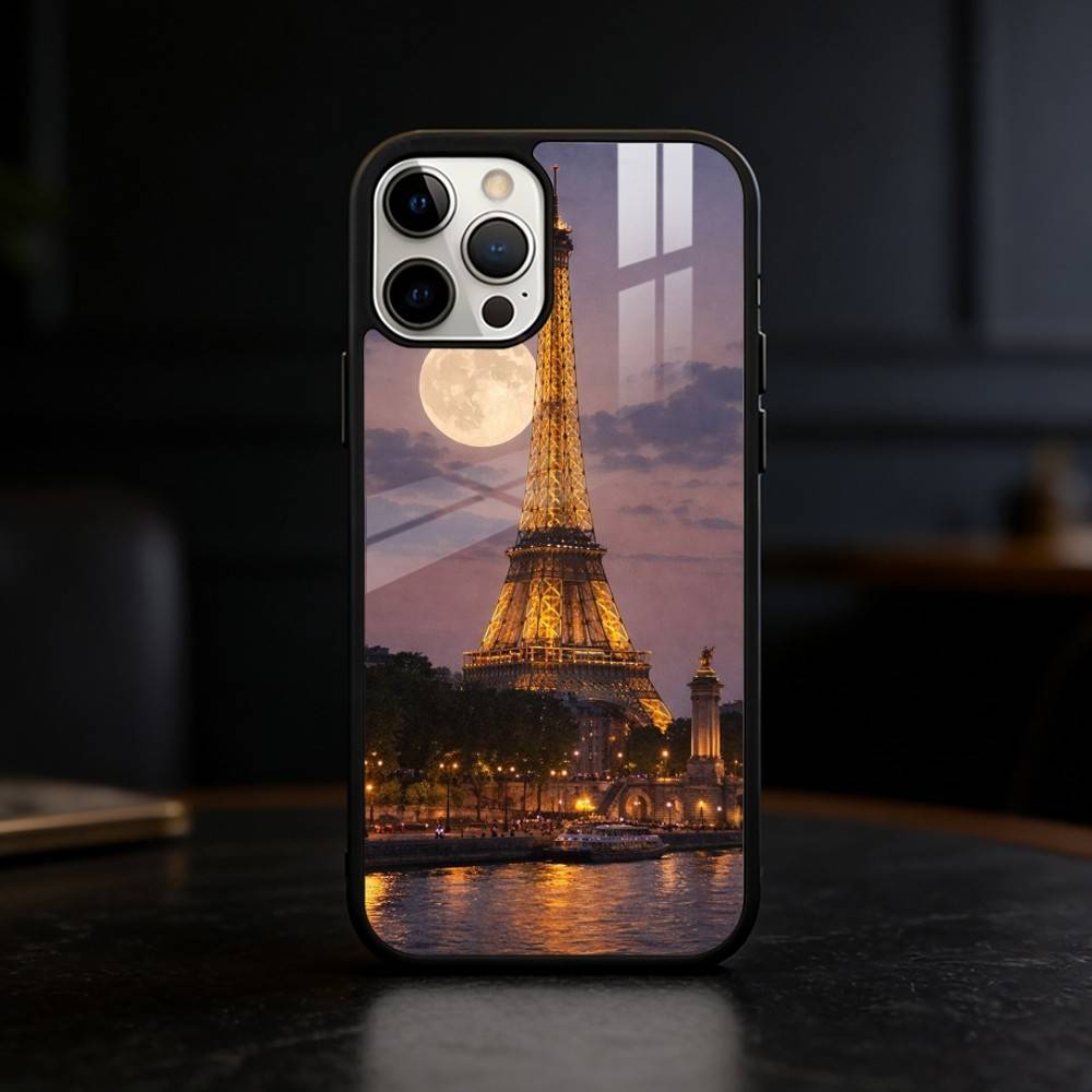 Чехол для телефона с Эйфелевой башней Парижа Для iPhone 17,16,15,14,13,12,Plus,Pro,Max Для магнитной беспроводной зарядки