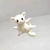 Cute Sugar Glider Plush Keychain Soft Flying Squirrel Bag Charm Kawaii Animal Pendant Gift