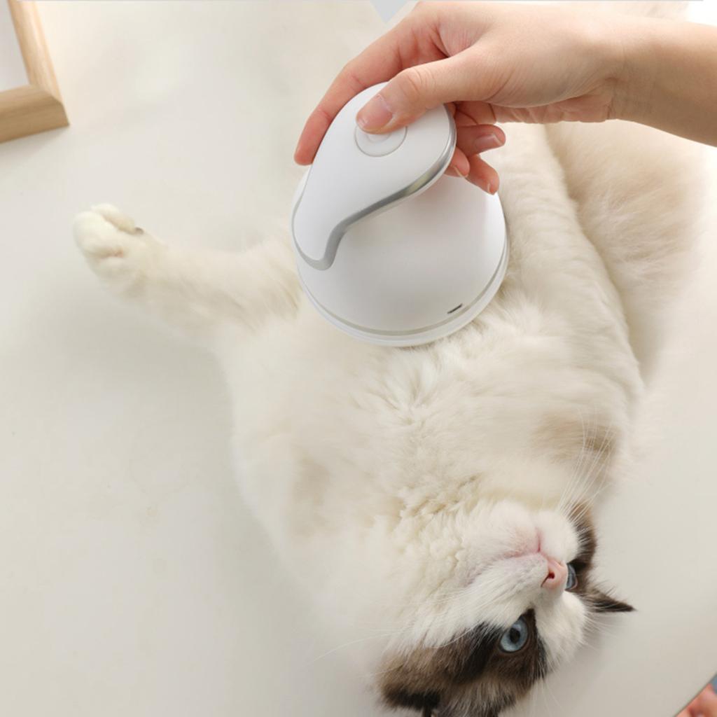 Pet Intelligent USB зарядка 3D массаж головы кошки автоматический массажер (белый)