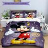 Mickey Mouse Magic Moment Print 3Pcs Bedding Setduvet Cover With 2 Bedropillowcase Home Birthday Gift