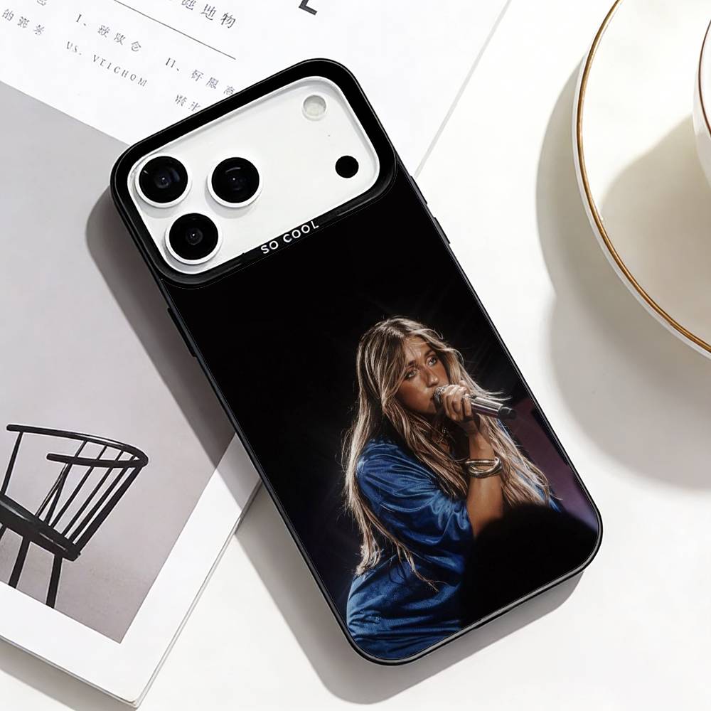 Чехол для телефона в стиле танца T-Tate M-McRae Для iPhone17,16,15,14,13,12,Pro Max Черного цвета Посеребренная внутренняя крышка