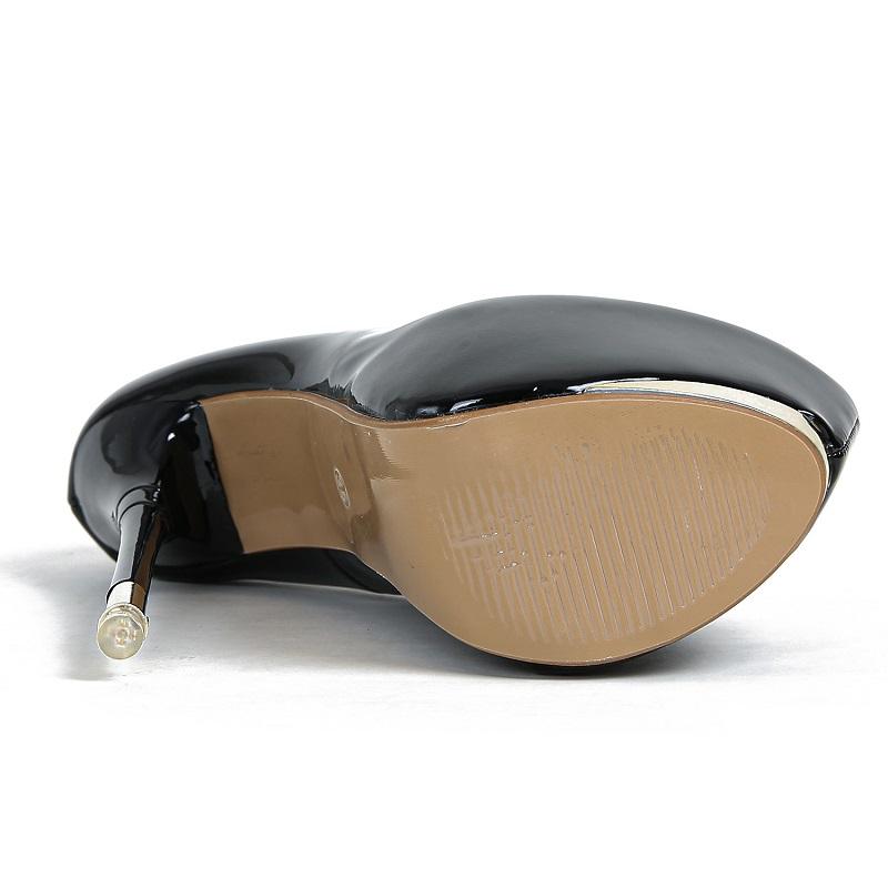 Eilyken Весенние пикантные женские туфли-лодочки на очень высоком каблуке для свадебной вечеринки, элегантные сандалии на платформе, модные дизайнерские туфли с круглым носком