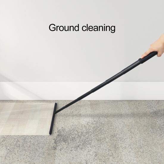 Скребок для окон, выдвижной, с противоскользящей ручкой, длинная ручка, не требующая сверления, для ванной комнаты, силиконовый