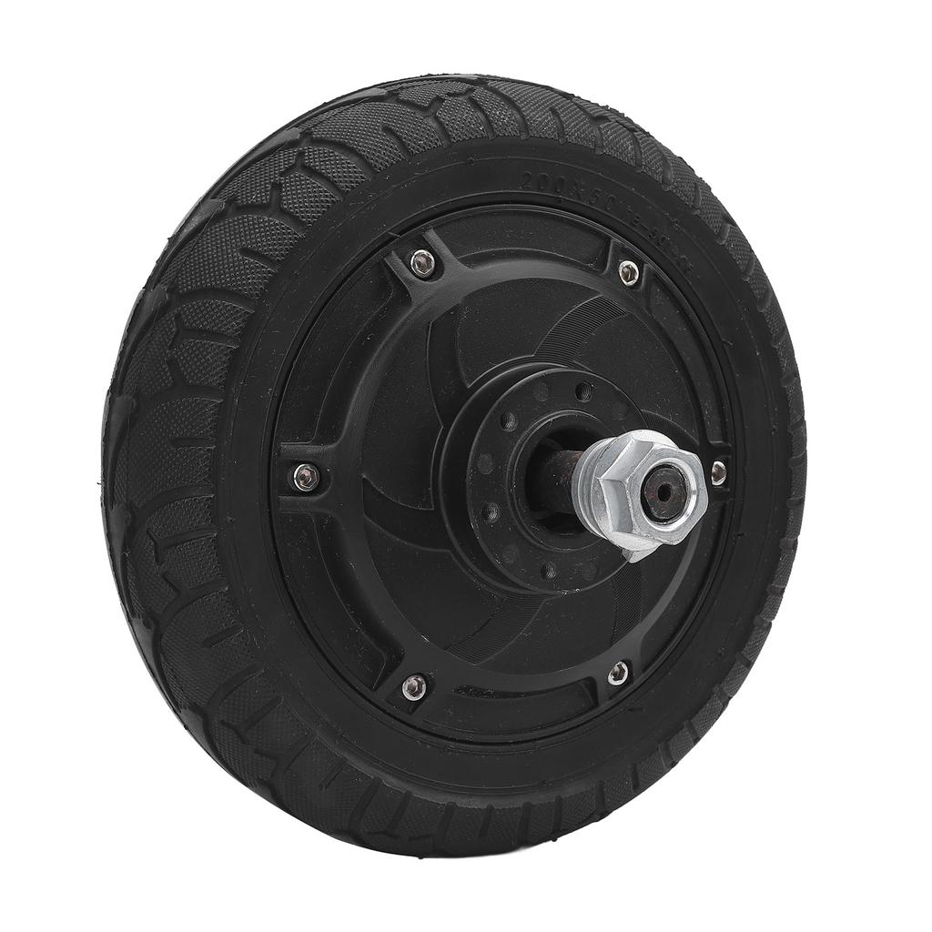 8-дюймовый мотор-колесо для электросамоката 36 В 350 Вт бесщеточный мотор-колесо с шиной 200 мм диаметр 45 мм ширина шины 70 мм отверстие