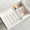 Makeup Storage Drawer Organizer Plastic Kitchen Storage Box New Drawer Divider Tray  Home Use
