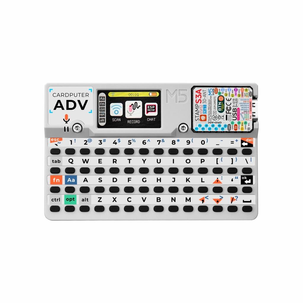 M5Stack Cardputer Adv 56-клавишная программируемая плата разработчика со встроенным модулем Stamp-S3A