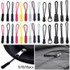 Buckle Suitcase Tent Backpack Zip Puller Replacement Zipper Pull Cord Rope Pullers Ends Lock Zips