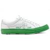 Golf Le x Converse Golf Le Fleur*One Sta Синтетическая кожа Маленький цветок Легкие и дышащие Низкие кеды Унисекс Зеленый