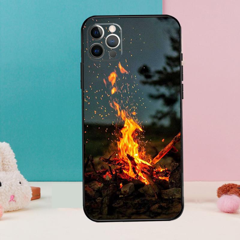 Чехол для телефона 'Кемпинг Природа' для iPhone 17 Air 16 14 13 12 11 15 Pro Max 12 13 mini 15 16 Plus 16e Обложка Coque