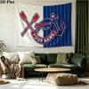 Custom Name Buffalo Bills Printed Tapestry – Wall Hanging for Bedrooms, Dorms, and Home Decor