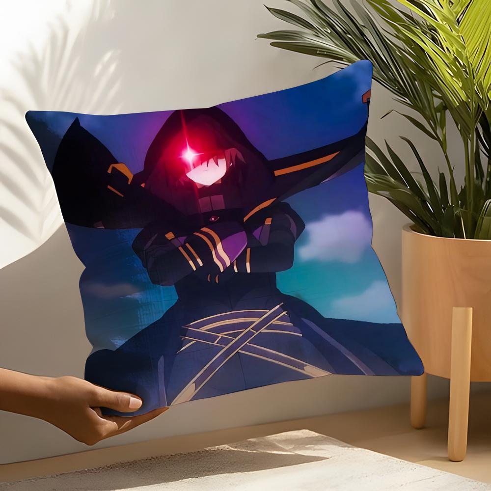 The Eminence In Shadow Anime Pillow Case Home Living Room Decoration Linen Pillow Cases Cushion Cover