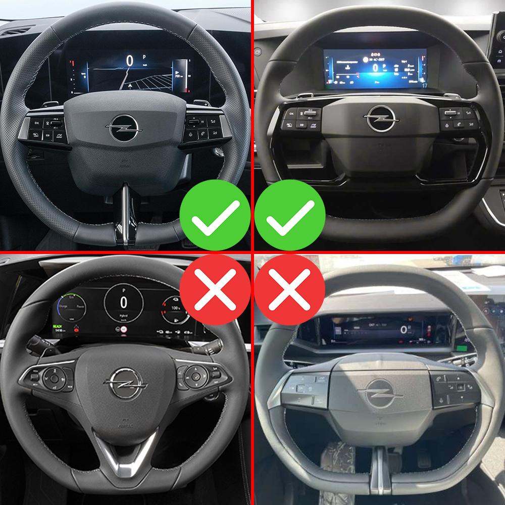 czxkqr1 For Opel Vauxhall Astra L 2022-2025, Combo/Zafira/Vivaro 2024 Car Steering Wheel Shift Paddle DSG Extension Stickers Accessories