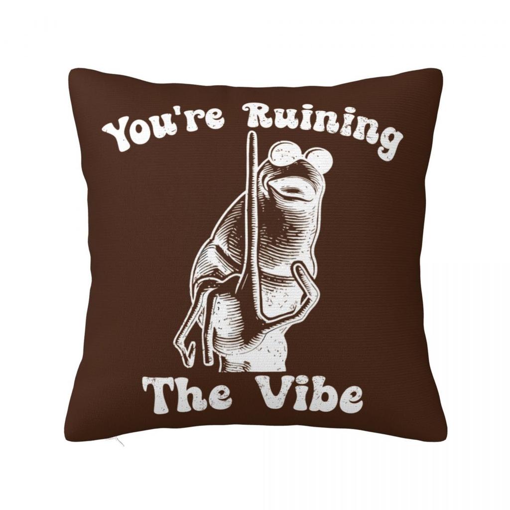 Dangerous Pillowcases Polyester Room Marcus The Worm Meme Cushion Case Creative Decorative Pillow Cover 4545