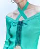 ADSB ANDERSSON BELL Mona Knitted Corset Top Atb877W(Green)