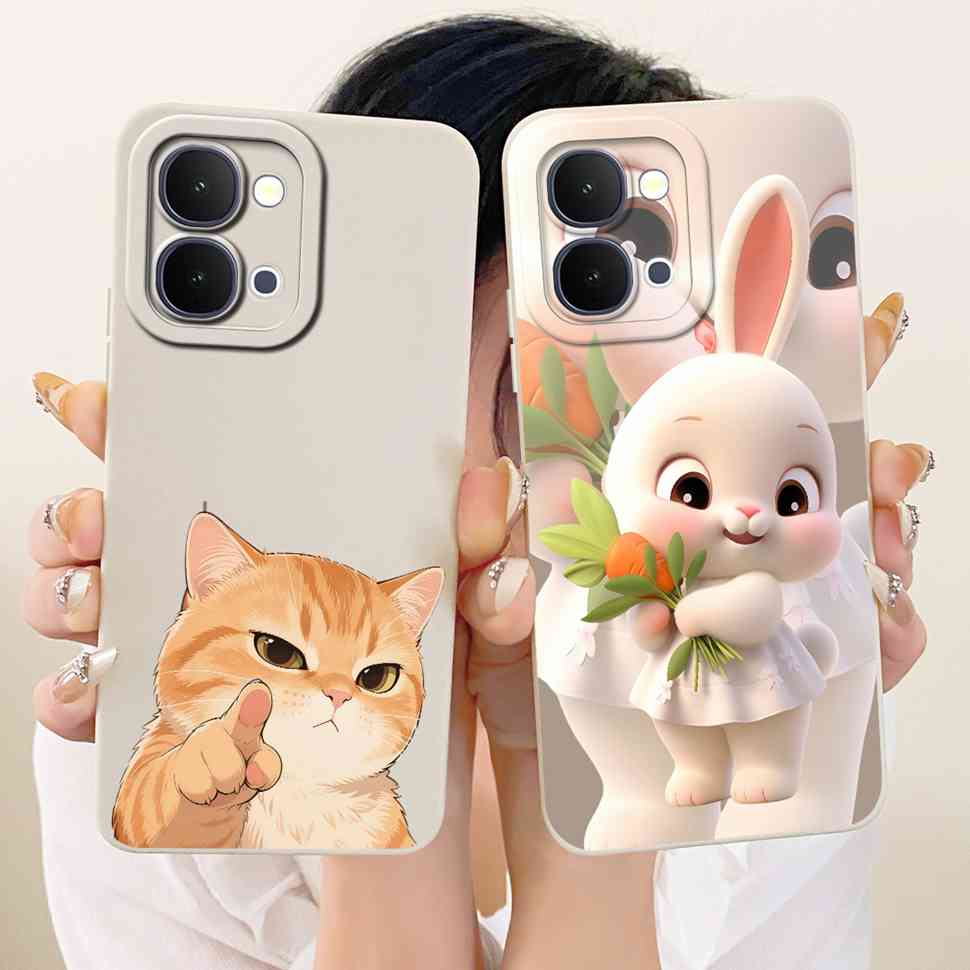 Чехол для vivo Y31d 4G V2543 Милый Мультяшный Кот Силиконовый Полная Защита Задняя Крышка Для Vivo Y 31d Y31D 4G Чехлы для Телефона Fundas Capa