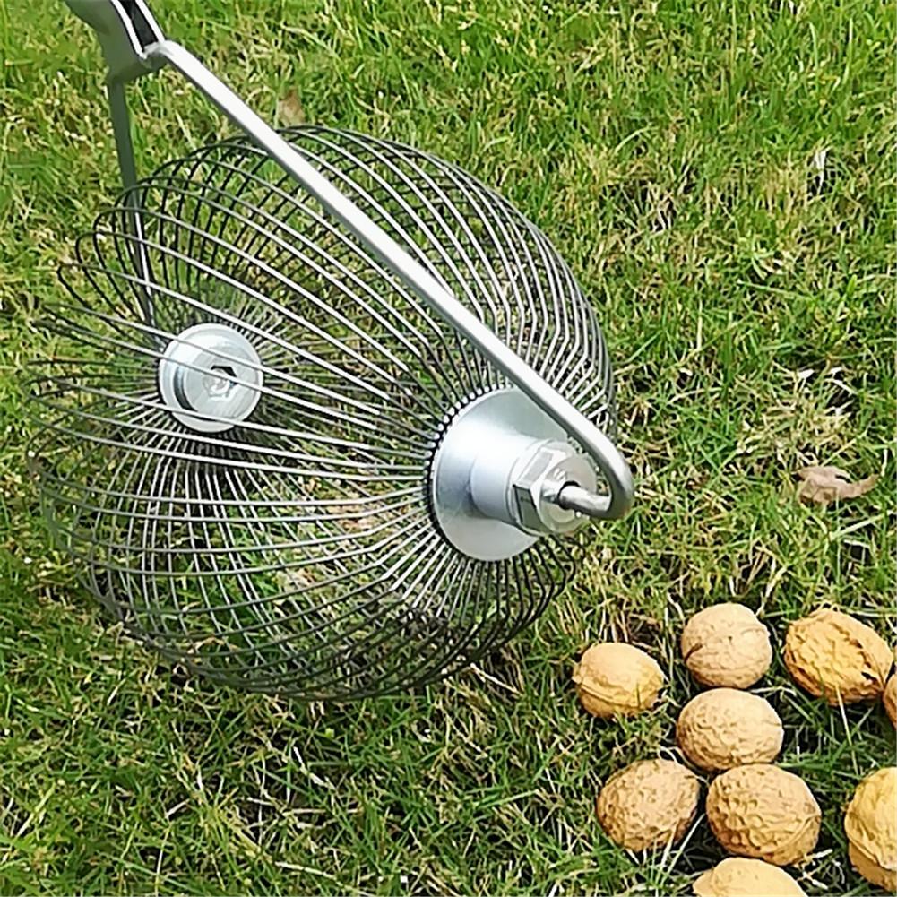 Грецкие орехи Каштаны Сборщик Алюминиевый сплав Сборщик фруктов Быстрый сборщик фруктов Сбор шаров Садовый инструмент Садовый валик-сборщик