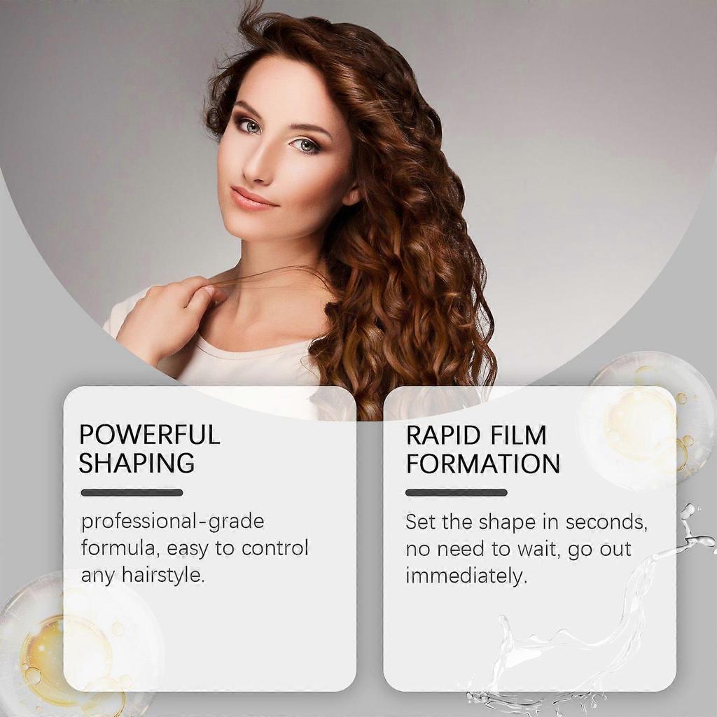 Volumizing hair spray Gentle moisturizing and hydrating, leaving hair fresh, shiny, fluffy and long-lasting styling hair spray