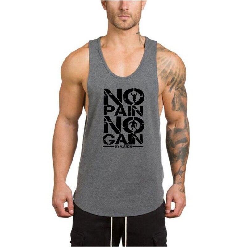 Muscleguys Musculation Vest Bodybuilding Clothing and Fitness Men Undershirt Workout Gyms Tank Tops Weight Lifting Undershirt
