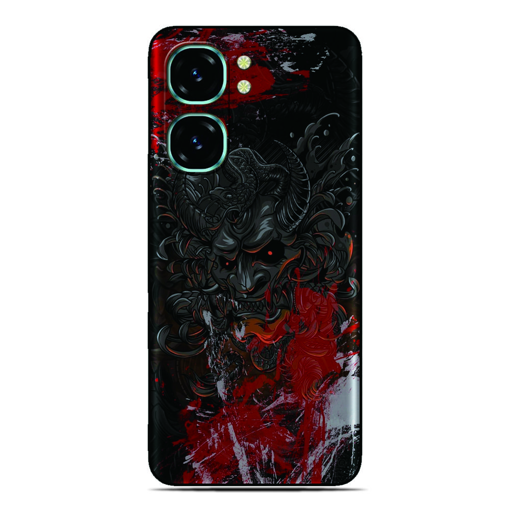 Samurai Mask Phone Case For Oukitel C69 C3 C2 C68 C62 C61 C57s C57 C58 P1 C1 Pro C59 C53 C51 C50 C38 C36 C35 C21 WP50 Cover