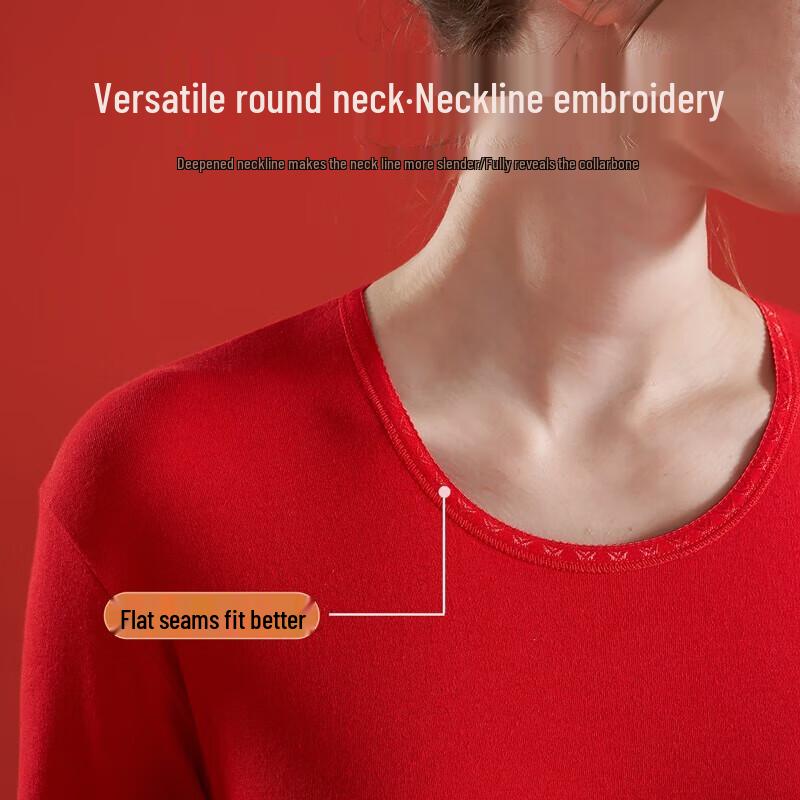 LANGSHA Женский термокомплект из 100% хлопка 7A с антибактериальной обработкой