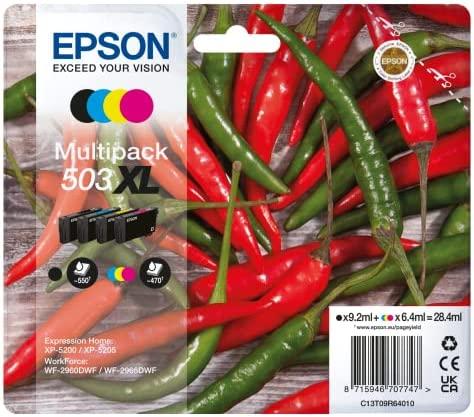 Epson 503XL ink cartridge multipack black/cyan/magenta/yellow