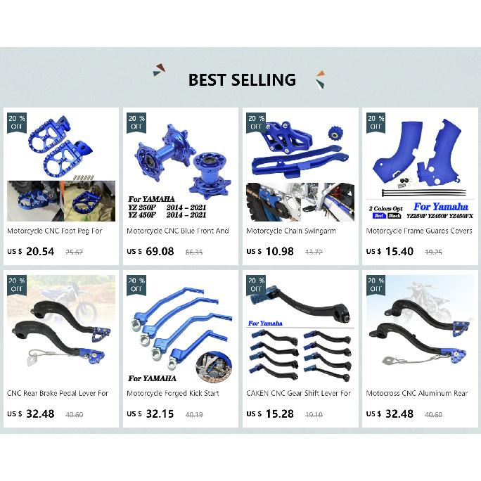 Motorcycle CNC Chain Slider Guide Swingarm Guard Sprocket Protector For Yamaha YZ WR YZ125 YZ250 YZ250F YZ250X YZ450F WR250F