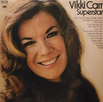 Виниловая пластинка VIKKI CARR Superstar AL31040 Columbia 1971 Канада Поп Б/у