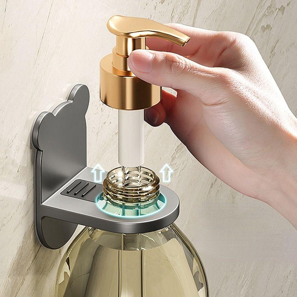 Clip Bathroom Kitchen Soap Bottle Holder Detergent Bottle Shelf Shampoo Holder Shower Gel Hanger