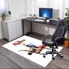 Custom Name wrestling Printed Carpet, for Office Chair Living Room Bedroom Kitchen Room Decor Gifts.