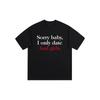Funny Slogan Graphic Cotton T-shirt Unisex Women Men Letter Print Summer Fashion Big Size Top Casual Short Sleeve Classic Tee