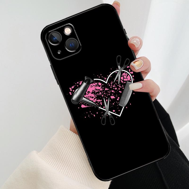 Чехол для телефона парикмахера для iPhone 13 12 11 14 15 16 Pro Max Mini X XS Max XR Plus Чехол Задняя крышка