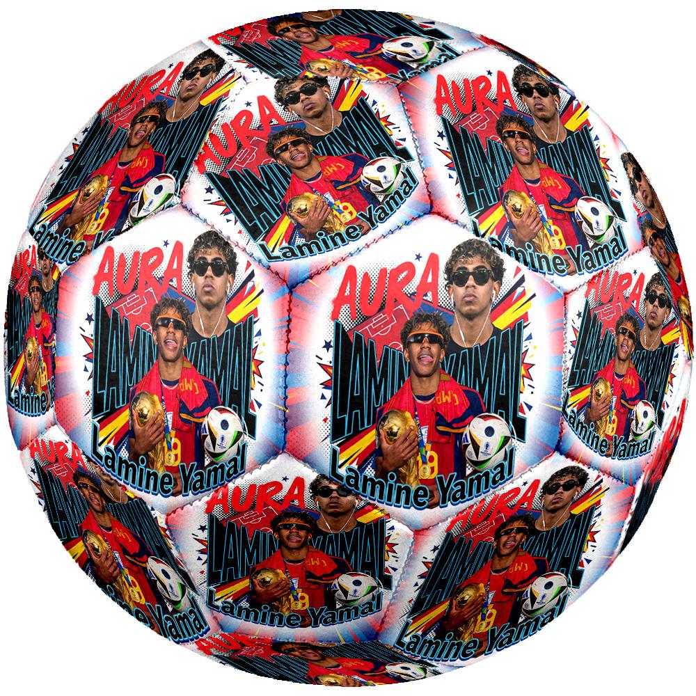 Lamin Yamal Size 5 Soccer Ball Machinestitched Indooroutdoor Training And Matches Soccer Accessory Perfect Gift For Friends Family