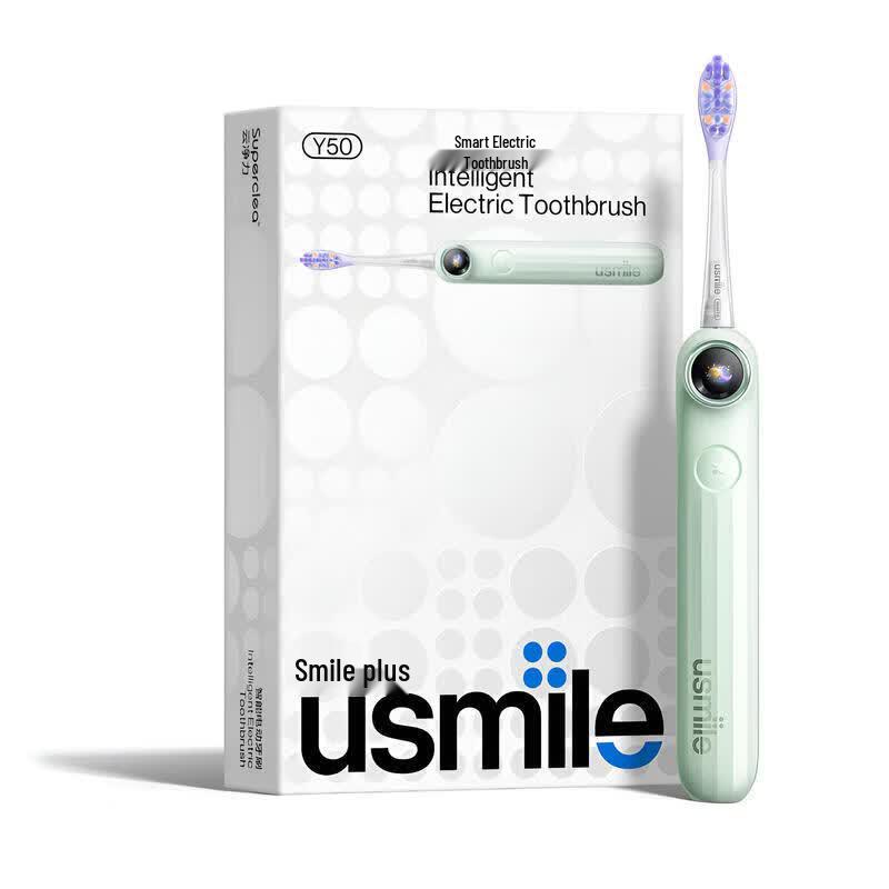 usmile Y50 AI Умная звуковая электрическая зубная щетка, штекер CN (адаптер в комплекте)