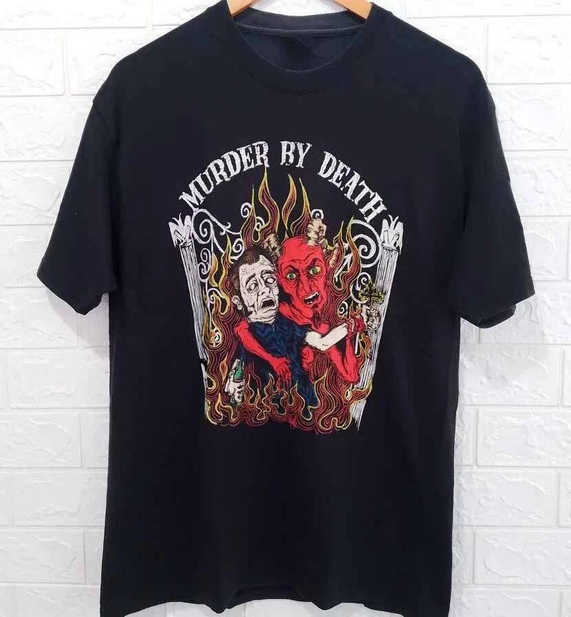 Murder By Death Band Big Dark Love T Shirt Black Unisex S-5XL DM822